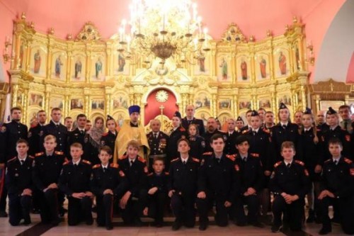 20 октября 2018 года в Спасо-Преображенском кафедральном соборе г. Димитровграда состоялась торжественная присяга казаков